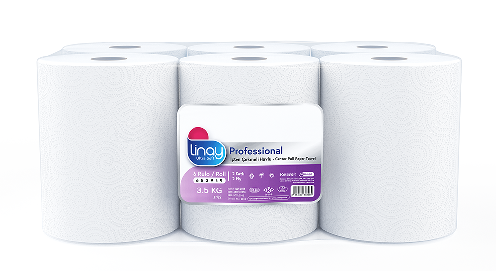 Linay İçten Çekmeli Havlu 3.5 kg